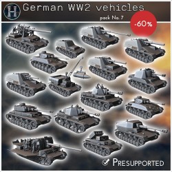 German WW2 vehicles pack...