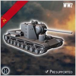 Russian tanks pack No. 2 (KV and variants)