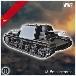 Russian tanks pack No. 2 (KV and variants)