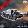 Russian tanks pack No. 2 (KV and variants)