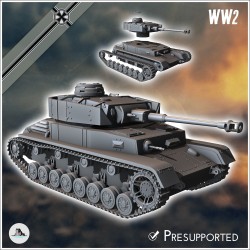 German WW2 vehicles pack (Panzer IV variants No. 3)