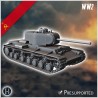 Russian tanks pack No. 2 (KV and variants)