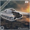 Pack allemand WW2 No. 10 - Tiger II et variantes