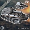 Pack allemand WW2 No. 10 - Tiger II et variantes