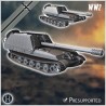 Pack allemand WW2 No. 10 - Tiger II et variantes