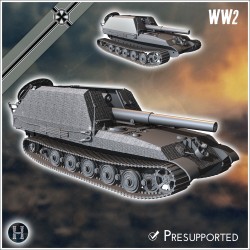 Pack allemand WW2 No. 10 - Tiger II et variantes