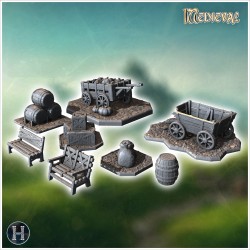 Medieval village pack No. 10