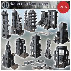 Pack de ruines modernes urbaines No. 4