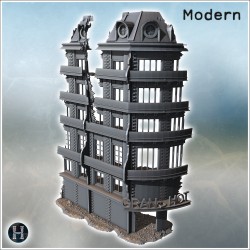 Modern urban ruins pack No. 4