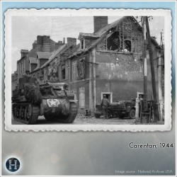 Pack de décors D-Day 1944 No. 1 (Carentan, Normandie 1944, France)