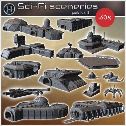 Sci-Fi sceneries pack No. 3