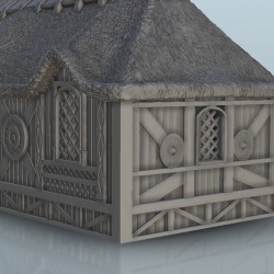 Viking wooden palace