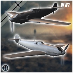 World War II aircrafts pack No. 1