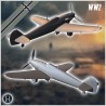 World War II aircrafts pack No. 1