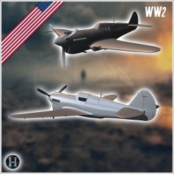 World War II aircrafts pack No. 1