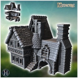 Medieval village pack No. 9