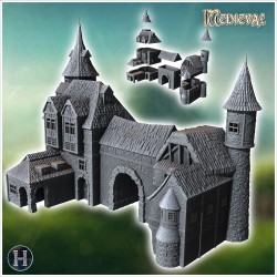 Medieval village pack No. 9