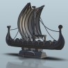 Viking drakkar war longship |  | Hartolia miniatures