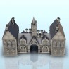 Gothic building with arch 2