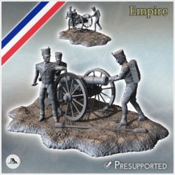 Artillerie française...