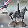 French Napoleonic cavalry saber marching on horse (13)