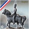 French Napoleonic cavalry saber marching on horse (13)