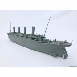 RMS Titanic paquebot britannique (316 pièces détaillées) (version résine SLA)