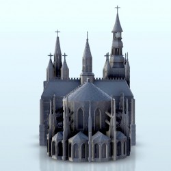 Gothic church with bell tower 15 |  | Hartolia miniatures
