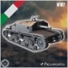 Semovente M41 da 75/18 (combat damaged version)