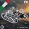 Semovente M41 da 75/18 (combat damaged version)