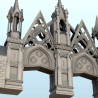 Gothic building with sophisticated arch 19