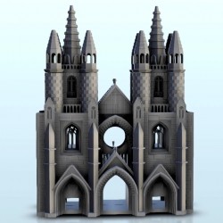 Gothic arch with double towers |  | Hartolia miniatures