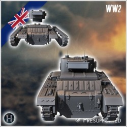 Valentine Mark Mk. X infantry tank