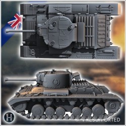 Valentine Mark Mk. X infantry tank