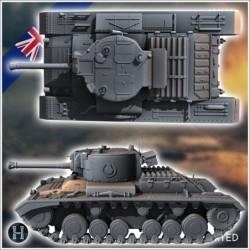 Valentine Mark Mk. XI infantry tank