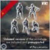 Set of five Soviet Russian Red Army soldiers (WW2 USSR) (with Mosin-Nagant + PPSh-41) (1)