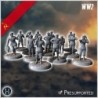 Set of 15 Soviet Soviet tank crews USSR WW2 (6)