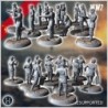 Set of 15 Soviet Soviet tank crews USSR WW2 (6)