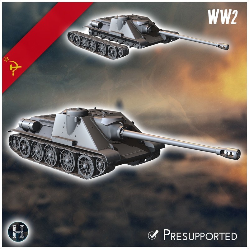 SU-122P assault gun