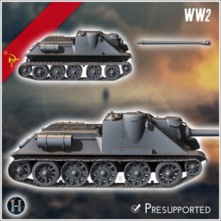 SU-122P assault gun