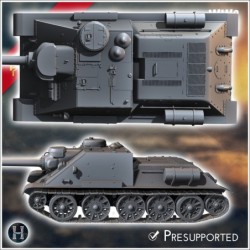 SU-122P assault gun