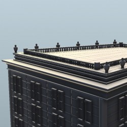Retro corner building |  | Hartolia miniatures