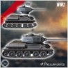 T-34-85 M1945 (with bedspring up-armour)