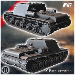 KV-7-2 (Object 227) U-14 76mm