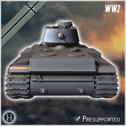 KV-IB 755(r) 1942 7.5cm Kwk 40L-43 Panzerkampfwagen