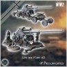 128 mm FlaK 40 heavy anti-aircraft gun (with 5 crews)