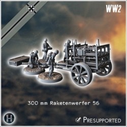 300 mm Raketenwerfer 56...