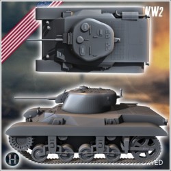 M22 Locust light airborne tank