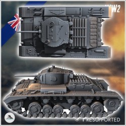 Valentine Mark Mk. II infantry tank