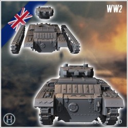 Valentine Mk. VIIA char d'infanterie